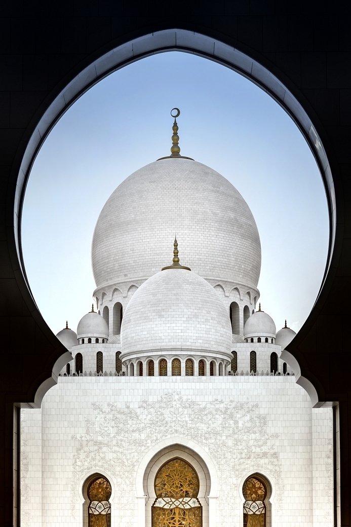 Cupola, Gran Moschea dello Sceicco Zayed, Abu Dhabi